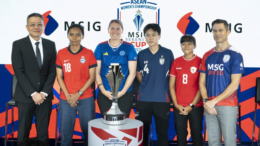 Giải bóng đá nữ Đông Nam Á chính thức có tên gọi mới - ASEAN MSIG Serenity Cup™